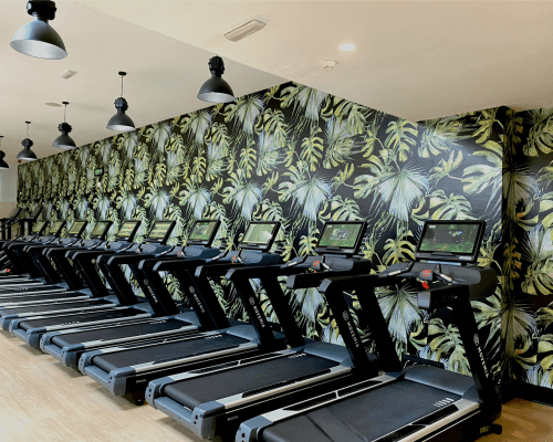 Zona de cardio de be24FIT Valencia