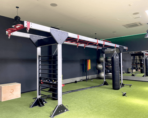 Zona de entrenamiento funcional de be24FIT Valencia