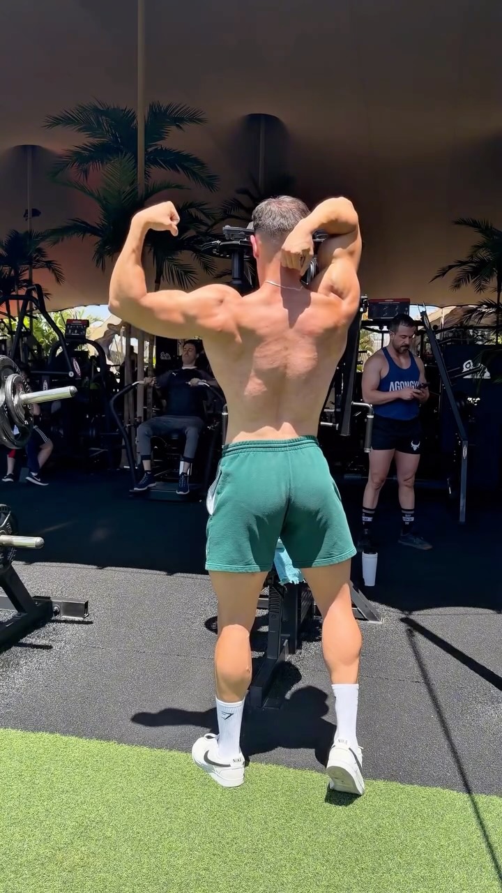 Dentro del gimnasio